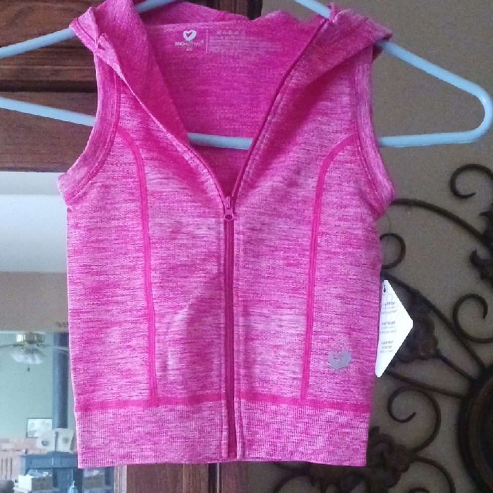 Bnwt  Shoactive Hoodie Vest